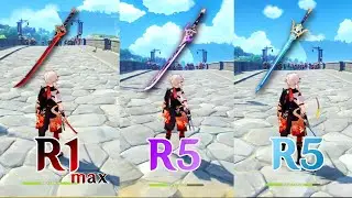 Kazuha New Weapon Comparison - Genshin Impact