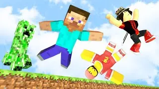 Minecraft & Roblox Ragdolls [GMOD] - Episode 55