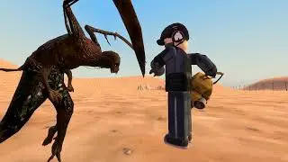 SCP: Slendy Anomaly Breach III: Attack - Guardian VS Class-E Necromorph (Trailer Test)