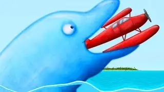 GIANT DOLPHIN EATS AN AIRPLANE! - Tasty Blue Part 3 | Pungence