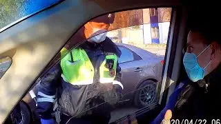 The police tried to run me over)), but somehow it didn't work out!
