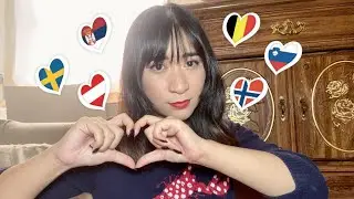 ASMR soft singing: Eurovision 2023 Songs 🎶 (+ Hand Movements)