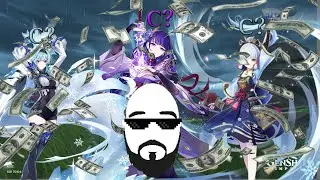 100.000+TLlik Genshin Impact Hesabı Türkçe