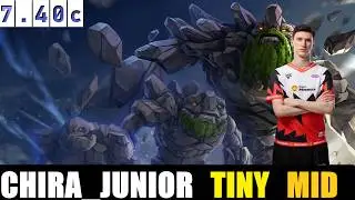 🤯 CHIRA_JUNIOR [TINY] MID 7.40c - DOTA 2 HIGHEST MMR MATCH