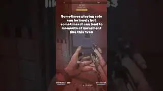 playing solo can be lonely but sometimes it can lead to moments of movement like this 1vs3 dmz