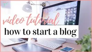 HOW TO START A BLOG IN 2021 | VIDEO TUTORIAL ✨
