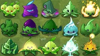PvZ 2 All MINT Plants Power-Up! in Plants vs Zombies 2