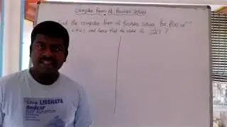 Complex Form of Fourier Series Problem 2