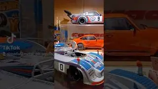 A few of my favorite 1/18 cars #118scale #porsche #pedal2metal_on_youtube #diecastcollector #martini