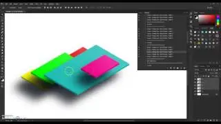 Isometric Website & App Mockup Actions Tutorial