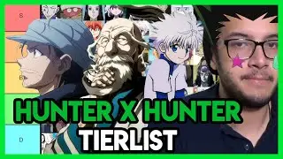 HxH: Mis PERSONAJES FAVORITOS de HUNTER X HUNTER (Tierlist)