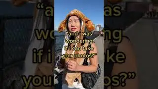 do you speak english? i'm a street photographer