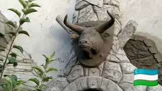 Как сделать голову быка на мангале барбекю из арт бетона!!!