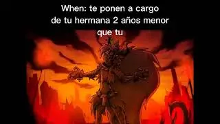 Cuando cuidas a tu hermana de 2 años