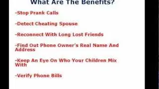 Reverse Cell Phone Lookup-Trace Anyone With Only USD1!