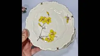 Очередной шедевр от Sorau, чайное трио #porzellan #ceramic #антиквариат #искусство #antik