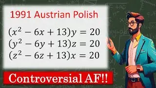 Magic Masala Maths | System of non-linear equations | Controversial AF | 014