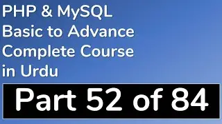 52 How to rename file in PHP  - PHP & MySQL Tutorial in Urdu (Basic to Advance)