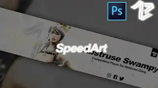 Abstruse Swampy Banner SpeedArt - Adobe Photoshop