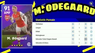 Racikan M. ODEGAARD boost 94 & gaya main di tingkatkan standar player | eFootball2022
