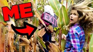 Living Scarecrow Prank! (IN CORN MAZE)