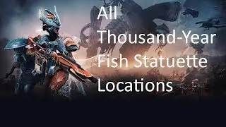 Warframe - Plains of Eidolon (All Thousand-Year Fish Statuette Locations)