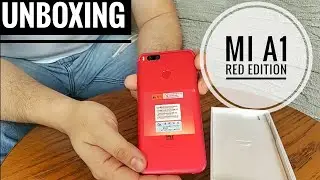 Finally Mi A1 Red Edition | Selling On Flipkart | Rs/- 12,999 | Unboxing Red Mi A1