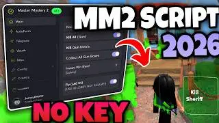 MM2 SCRIPT 2026 | Autofarm + Aimbot, Esp Script (no key)
