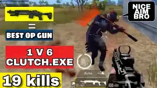 1v6 CLUTCH.EXE | MK14 is OP | 19 kills Pubg Mobile | Watch NOW