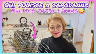 STIRO/ PIEGO/PULIZIE CUCINA/ PROFONDA LAVASTOVIGLIE RIORDINO SPORTELLI DECLUTTERING 😱