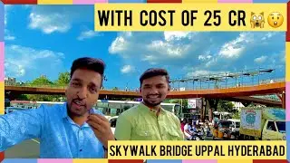 Skywalk bridge Uppal Hyderabad Uppal vlog Hindi vlog ￼😍