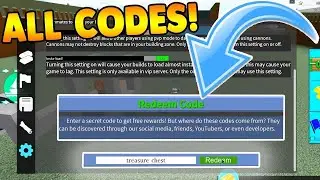 Build A Boat For Treasure All Codes 2022!
