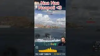 Naa Naa Naaapoliiii *BAM*⚓️ in World of Warships 🚢 #shorts  #worldofwarships #wows