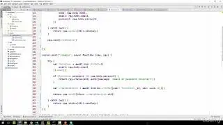 21   me route refactored to async await