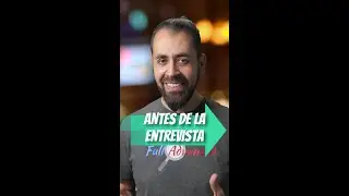 ¿Qué hacer antes de una entrevista? #Shorts