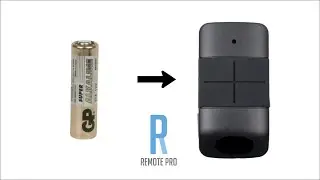 How to change/swap Battery for a Napoleon/Stratco Black Genuine Remote