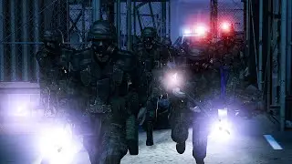 Hilariously CHAOTIC Zombie City Brawl in DARKNESS!