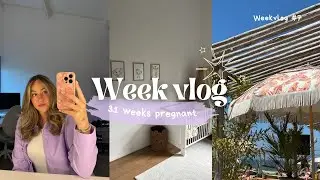 Babykamer steeds meer af🧸 soms ook wat mindere dagen…😢 | WEEKVLOG #7