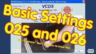 00003 - Control Module: No or Incorrect Basic Setting for MK60EC1 ABS