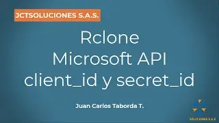 Rclone Microsoft API client_id and secret_id