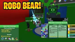 Прошел до 25 раунда. Beat 25 round Robo Bear Challenge