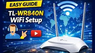 How to Setup Wireless router TL-WR840N TP-Link - Urdu/Hindi