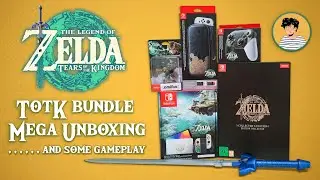 TLoZ: Tears of the Kingdom Bundle Mega Unboxing + Gameplay
