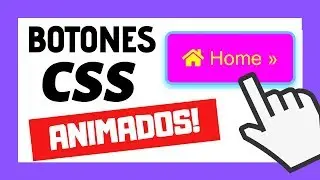 ▶ Cómo CREAR BOTONES WEB con EFECTOS│ANIMACIONES 🚨【HTML / CSS / JAVASCRIPT】
