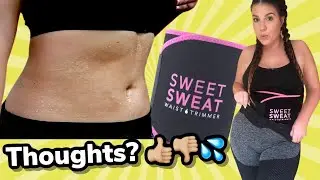 SWEET SWEAT Honest Review & Results! 💦 (Waist Trimmer Sweat Belt)