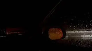 Soothing Sounds Of Night Rain Inside Car For Sleep And Relaxation ASMR