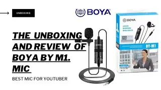 Unboxing and Review boya BY M1 Mic / 🔥🔥🔥