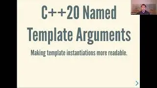 2024 01 - Lightning Talk - Andrey P - C++20 Named Template Arguments