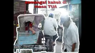 SIHAR , KAKEK 68 TAHUN MENGAIS REZEKI JADI PENARIK BECAK