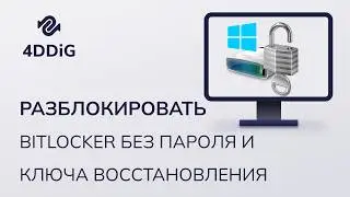 Как разблокировать BitLocker без пароля и ключа восстановления?